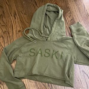 Saksi Collection Crop Hoodie